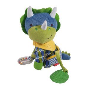 Skip Hop Bandana Buddies Dinosaur Plush Toy Child Soft Clean Infant